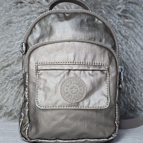alber 3-in-1 convertible mini bag backpack Kipling womens Backpack, Aqua Frost, One – Kipling Alber 3-in-1 Convertible Mini